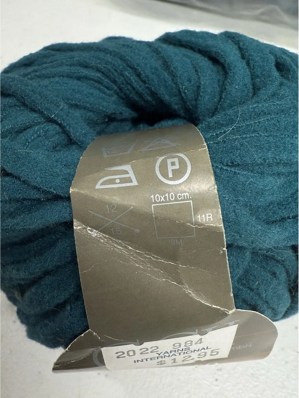 GGH Risotto 100% Polyester Yarn Shade 9 Teal- 9 Skein Lot